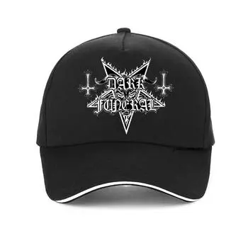 DARK FUNERAL шляпа Бафомета, модная женская/мужская бейсболка с принтом, темная похоронная лента, летняя бейсболка с козырьком, Snapback, шляпы Casquette Adjustable