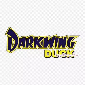 Darkwing Duck Iron on Heat Transfer Printing, виниловые нашивки, наклейки для одежды, аппликации «сделай сам», моющиеся нашивки