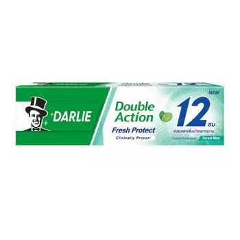 Darlie Double Action Fresh Protect, клинически проверенная зубная паста с фтором, лесная мята, 110 г. 110 g.