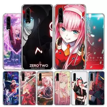 Darling In The Franxx ZERO TWO 002 Cover Phone Case For Huawei P30 P20 P10 P40 P50 Pro Mate 20 40 30 10 Lite Popular Fundas Art Huawei P30