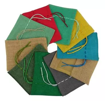 Darling Souvenir 20 шт Advent Garland Bags Gift Bags For Shower Wedding Party Multicolor AssortedA 20 2 Крышка из органзы Drawstring Storage 7 x 5 Inches разноцветный