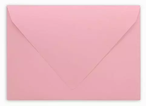 Darling Souvenir A7 Детские розовые высококачественные пригласительные конверты (5 1 4 х 7 1 4) Euro V-Flap 80 LBS Самоклеящийся Pack of 25 бежевый