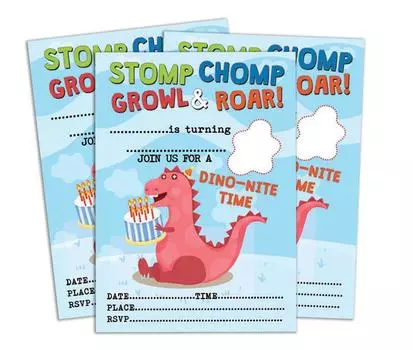 Darling Souvenir Blue Birthday Invitation Card Printable Elegant Fill or Write In Blank Party приглашает 28 шт. 5x7 5 x 7 Inches бирюзовый синий