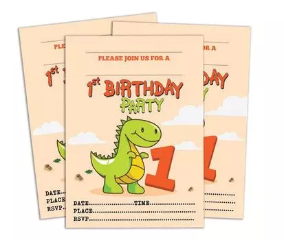 Darling Souvenir Pink Birthday Invitation Card 28 шт. Заполните или напишите пустые приглашения для печати Принадлежности для вечеринок 5x7 5 x 7 Inches светло-розовый