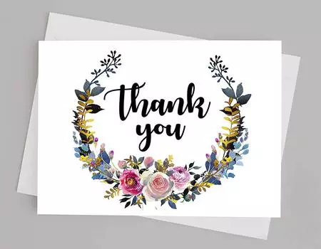 Darling Souvenir Wedding Поздравительные открытки с белыми конвертами - 36 3.5 x 5 Inches (Pack of 36 pcs) белый