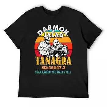 Футболка Darmok And Jalad At Tanagra September 1991 Graphic Tee Shirt Vintage Men s T Shirt S белый