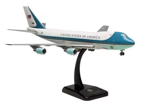 Дэрон Хоган HoganWings Президентский самолет США Air Force One масштаб 2049GA B747-200 1/200