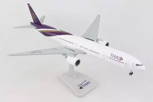 Daron Hogan Wings B Thai Airways Масштабная модель 10475GR B777-300 1/200 фиолетовый