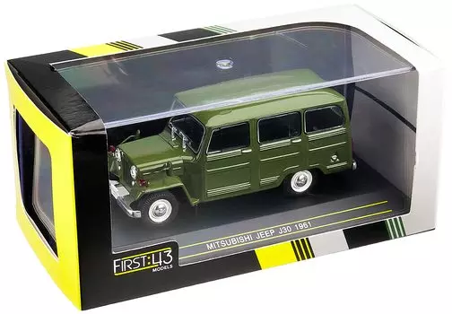 Daron Mitsubishi Jeep J30 1961 Зеленый Готовый Продукт FIRST43 1/43 зелёный