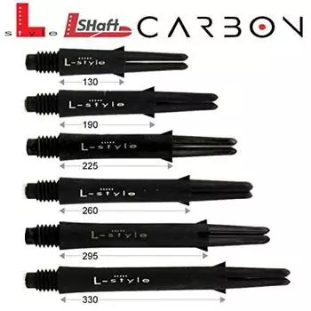 Dart Shaft Carbon Lock Прямой L-образный вал