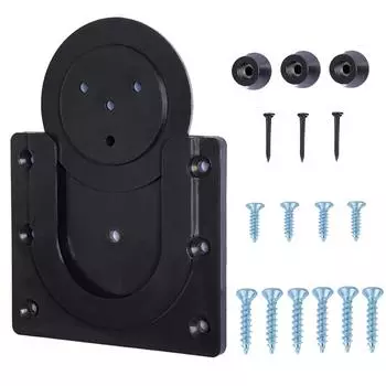 Dartboard Bracket with Pads and Screws Dart Board Bracket Kit Wall Hanging Dartboard Mounting Bracket Set for Hanging Dartboard