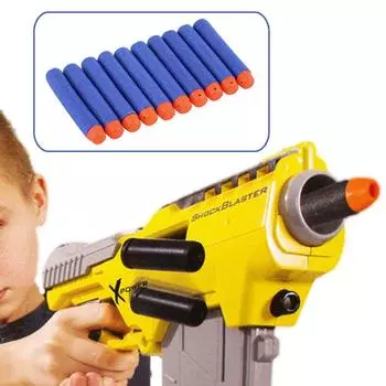 Дартс 10 шт. 7,2 см для Nerf для N-strike Elite Series Rampage Забавные игрушки 10pcs чёрный