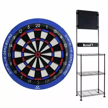 DARTS LIVE ZERO BOARD BLITZER Подставка для дартса Darts Quiet Inch Stand Set [комплект товара] и BSD21-BK 15.5 синий