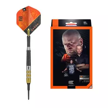 Дартс Target Darts Raymond van Barneveld RVB 95 Gen 4 20G Набор дротиков с вольфрамовым мягким наконечником 95%