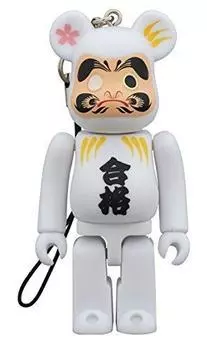 Молитва о успехе Дарума, белая, Tokyo Skytree Town Solamachi Limited Bearbrick Goods с ремешком для наушников Дарума, белая, BE@RBRICK 100% белый