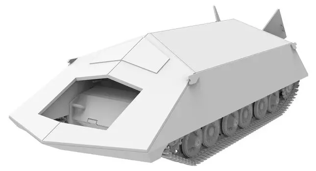 Das Werk German Army Ramtiger Plastic Model USCDW35018 1/35 VK45.01(P)