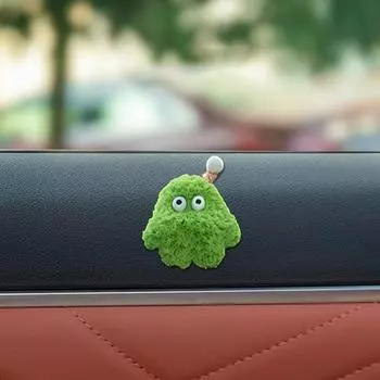 Dashboard Car Ornament Screen Decor Center Console Decoration Resin Funny Adorable Rearview Mirrors Screen Animal Decor For Men