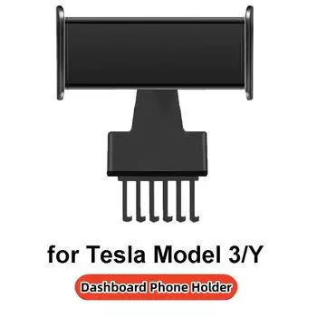 Dashboard Phone Holder For Tesla Model 3 Y Claw Mobile Phone Mount Auto Modified Tablet PC Bracket Car Interior Accessories