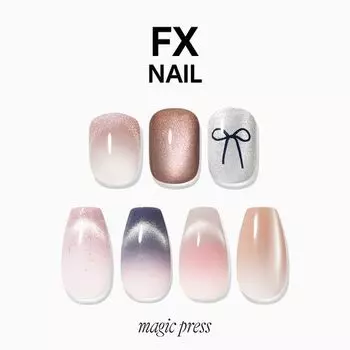 DASHING DIVA Magic Press FX Nail Picks On and Off