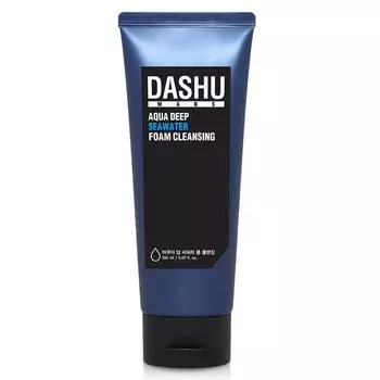 Dashu Aqua Deep Sea Water Foam Cleansing, 1 шт, 150мл, лучшая мужская косметика Кореи