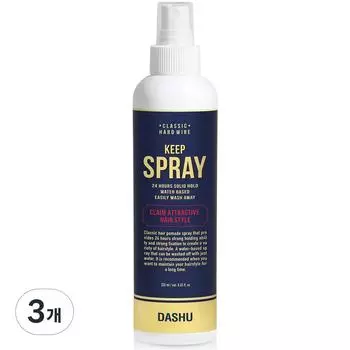 Dashu Classic Hardwire Keep Hairspray, 250ml, 3 pcs.