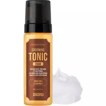 DASHU Пена-воск для волос Classic Style Grooming Tonic, 200 мл, 1 шт.