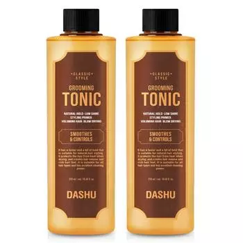 Dashu Classic Style Grooming Tonic Hair Wax, 310ml, 2 pieces