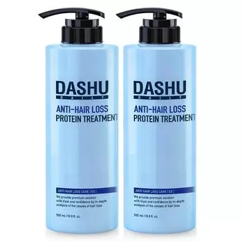 Dashu Daily Anti-Hair Loss Protein Hair Loss Symptom Relief Treatment, 500ml, 2 units
