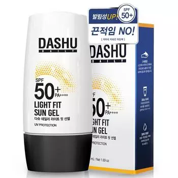 Dashu Daily Light Fit Sun Gel 50+ PA++++, 50 мл, 1 шт.