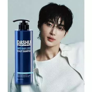 DASHU Daily Protein Herbal Scalp Gold Shampoo EX 500 мл