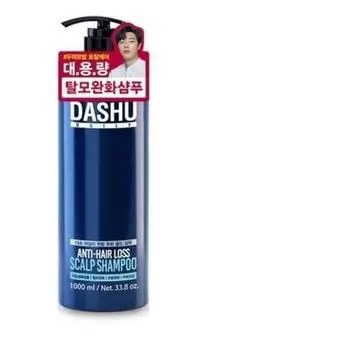 DASHU Daily Scalp Care Gold Шампунь большой емкости 1000 мл