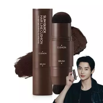 Dashu Daily Slim Quick Hairline Cushion 2,5 г, натуральный коричневый, 1 шт.