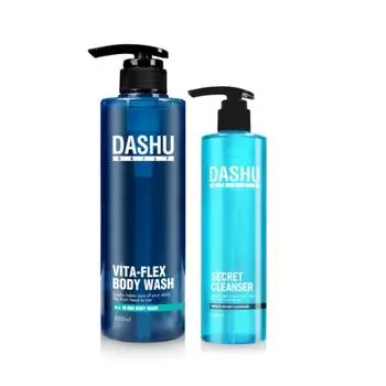 DASHU Daily Vitaplex All-in-One Body Wash 500 мл + Men s Cleanser 300 мл
