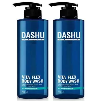 Dashu Daily Vitaplex Men s All-in-One Body Wash, 500ml, 2 units