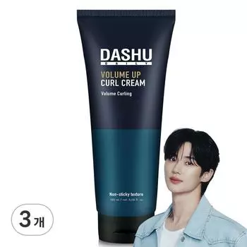 Dashu Daily Volume Up Curl Cream, 180ml, 3 units