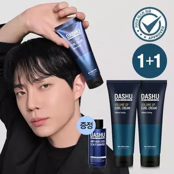 Dashu Daily Volume Up Curl Cream Двойной специальный выпуск (150мл+150мл),Корейские средства для волос