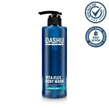 DASHU Ежедневный гель для душа Vitaplex All-in-One 500 мл All-in-one body wash 500ml