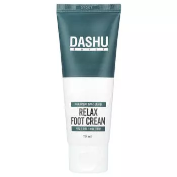 Dashu, ежедневный, расслабляющий крем для ног, 70 мл
