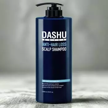 DASHU Ежедневный травяной шампунь для кожи головы Gold EX 500 мл, 500 мл 1