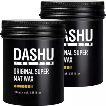 Dashu for Men Premium Original Суперматовый воск для волос, 100мл, 2 штуки, Лучшие мужские средства для волос из Кореи
