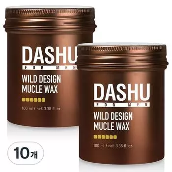 Dashu for Men Premium Wild Design Merkle Wax, 100мл, 10 шт, лучшие мужские средства для волос из Кореи