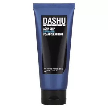 Dashu, Men, очищающая пенка Aqua Deep Sea, 5,07 жидких унций (150 мл)