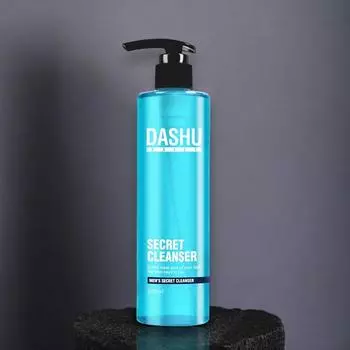 DASHU Мужское очищающее средство для тела с легким кислотным эффектом, освежающее, гипоаллергенное, 300 мл, 1 шт.