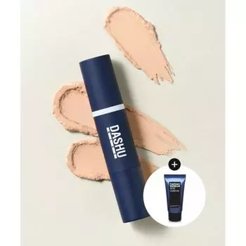 DaShu Men S Multi Cover Stick Foundation 3color + Aqua All In One Lotion 30ml Free No. 1 [light beige]