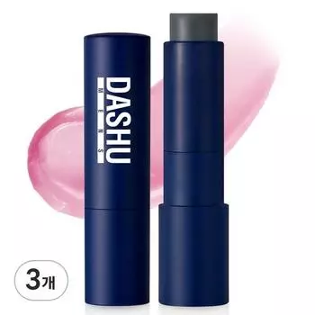 Dashu Mens Color Change Moisture Lip Balm 3,9г, 3 шт, красный, лучшая мужская косметика Кореи