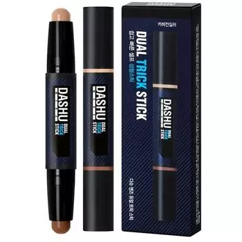 Dashu Mens Dual Trick Stick 3,4г, разные цвета, 1 штука, лучшая мужская косметика Кореи