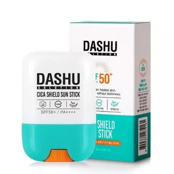Dashu Solution Cica Shield Sun Stick 19г, солнцезащитный крем Корея