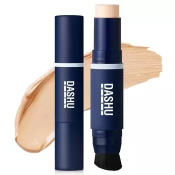 DASHU Тональный крем-стик Multi Cover для мужчин SPF50+ PA++++ 12 г, 01 Светло-бежевый, 1 шт.