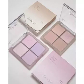 DASIQUE Blending Mood Cheek Blusher , Макияж, KBeauty, Корейская косметика, пробник 01 Warm Blending