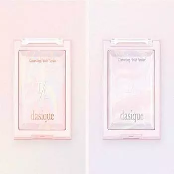 Dasique Корректирующая финишная пудра 17г 2 цвета 1. Cotton Light
